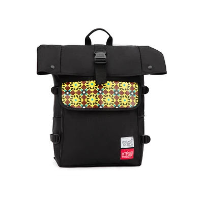 Manhattan Portage Visit Sicily Roll Top Buckle Backpack