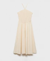 Mango Women's Combined Halter Dress