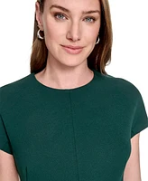 Tommy Hilfiger Women's Button-Trim Shift Dress