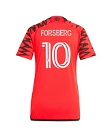 Adidas Women's Emil Forsberg Red New York Bulls 2024 Legacy Replica Player Jersey