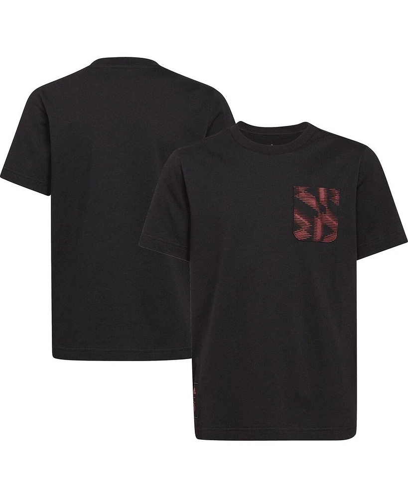 Adidas Big Boys and Girls Black Germany National Team Dna T-Shirt