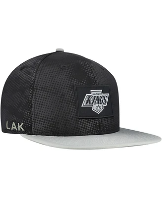 Fanatics Men's Black Los Angeles Kings Authentic Pro Rink Snapback Hat