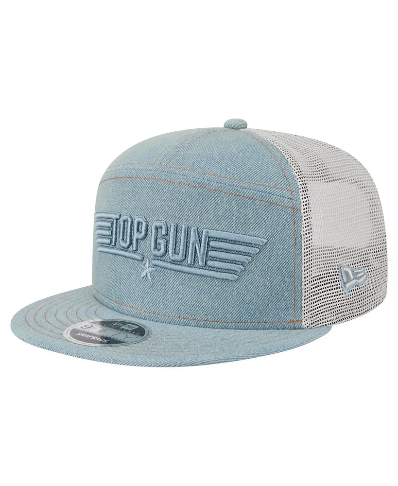New Era Men's Denim Top Gun Denim 9FIFTY Snapback Hat