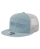 New Era Men's Denim Top Gun Denim 9FIFTY Snapback Hat
