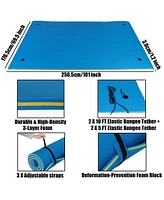 Hallolure Water Floating Mat Foam Pad
