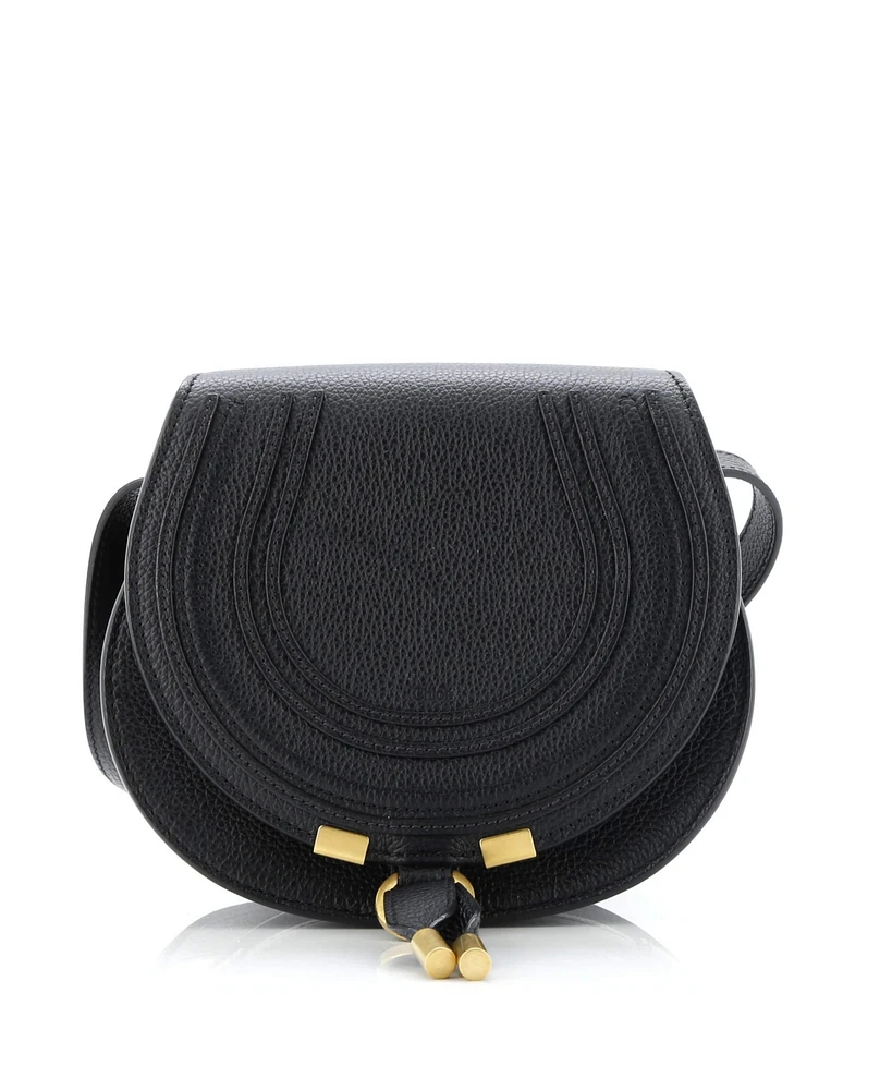 Pre-Owned Chloe Marcie Crossbody Bag Leather