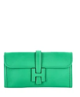 Pre-Owned Hermes 29 Jige Elan Clutch Epsom