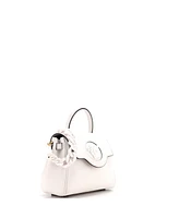 Pre-Owned Versace Small La Medusa Top Handle Bag Leather