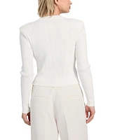 Guess Women's Emmie Button-Front Cardigan