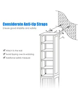 72 Inches Tall Freestanding Bathroom Storage Cabinet