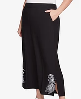 Ruby Rd. Plus Tropical Fern Capri Pants