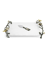 Michael Aram Lovebirds Cheese Board with Knife