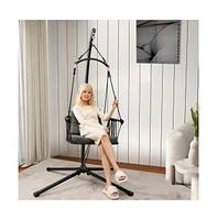 Hanging Swing Hammock Chair Porch Swing with Stand