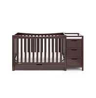 Graco Remi All-in-One Convertible Crib with Drawer and Changer (Espresso)