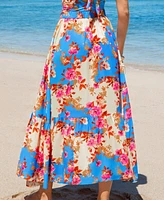 Cupshe Women's Beach Brunch Floral Cover-Up Sarong