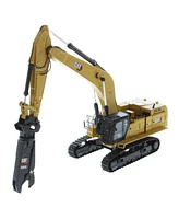 Diecast Masters 1/50 Cat 395 Next Generation Hydraulic Excavator (General Purpose Version) w/ Bucket, Hammer & Shear