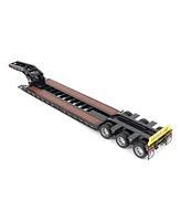 1/50 Trail King TK120 Hydraulic Gooseneck Lowboy Trailer Black Reg Version 71136