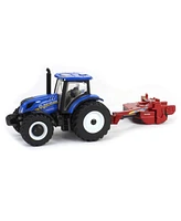 Ertl 1/64 New Holland T6.175 Mfd with H7230 Mower Conditioner