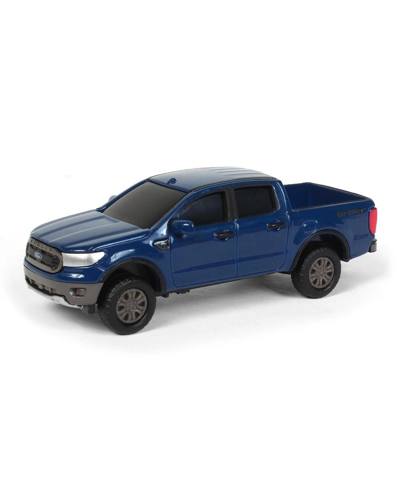 1/64 2019 Blue Ford Ranger Toy Truck by Ertl