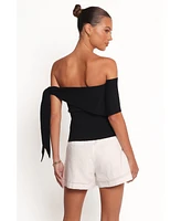 Petal and Pup Women's Charama Off Shoulder Knit Top