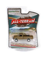 1/64 1979 F250 Ranger Lifted Rollbar Mounted Spare Gold All Terrain 16