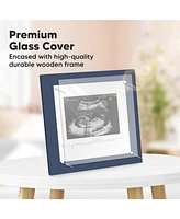 Solo Baby Sonogram Picture Frame, Modern Ultrasound Frames, Pregnancy Announcements Frame