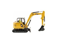 Diecast Masters 1/32 Caterpillar 308E2 Cr Sb Mini Hydraulic Excavator with Tools- High Line Series