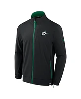 Fanatics Men's Black Dallas Stars Authentic Pro Rink Coaches Full-Zip Jacket