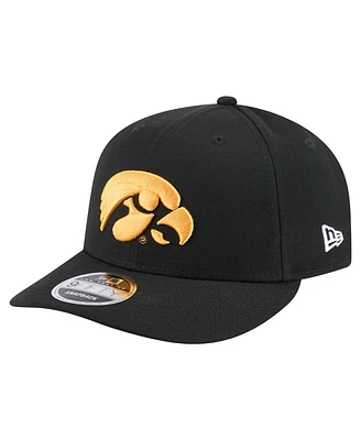 New Era Men's Black Iowa Hawkeyes Low Profile 9FIFTY Snapback Hat