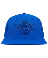 Pro Standard Men's Blue New York Knicks Triple Tonal Snapback Hat