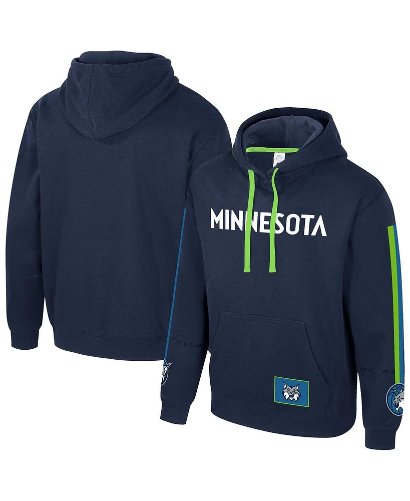 Stadium Essentials Men's and Women's Navy Minnesota Lynx City Star Rebel Edition Pullover Hoodie