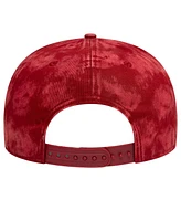New Era Men's Red As Roma Tie-Dye 9FIFTY Snapback Hat
