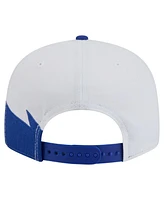 New Era Big Boys and Girls White Golden State Warriors Jagged 9FIFTY Snapback Hat