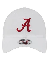 New Era Men's White Alabama Crimson Tide Active Ripstop 9TWENTY Adjustable Hat