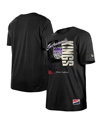 New Era Men's Sacramento Kings Distressed Throwback Vintage Color Pack T-Shirt