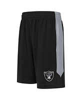 Outerstuff Big Boys and Girls Black Las Vegas Raiders Fashion Shorts