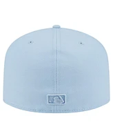 New Era Men's Light Blue Miami Marlins Color Pack A-Frame 59FIFTY Fitted Hat