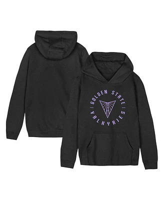 Outerstuff Little Boys and Girls Black Golden State Valkyries Circle Pullover Hoodie