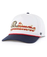 '47 Brand Men's White Baltimore Ravens Patriotic Overhand Hitch Adjustable Hat