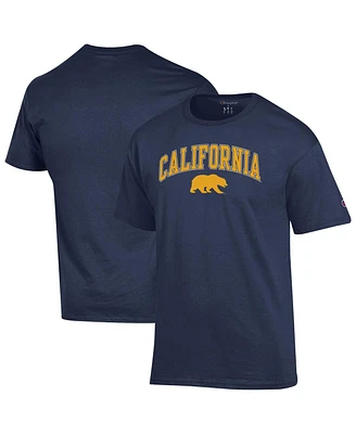 Champion Men's Navy Cal Bears Arch Over Logo T-Shirt