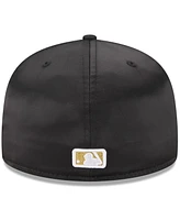 New Era Men's Black Boston Red Sox 2025 59FIFTY Day Gold Leaf Fitted Hat