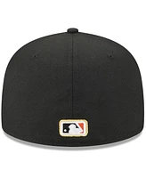 New Era Men's Black San Francisco Giants 2025 59FIFTY Day Fitted with Pins Hat