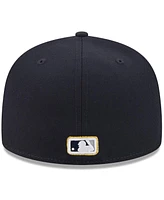New Era Men's Navy York Yankees 2025 59FIFTY Day Fitted with Pins Hat