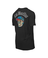 New Era Men's Black Miami Marlins Sugar Skulls T-Shirt