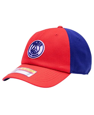 Fan Men's Ink Red/Navy Paris Saint-Germain Striker Adjustable Hat