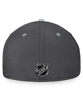 Fanatics Men's Charcoal/Gray St. Louis Blues Authentic Pro Home Ice Flex Hat