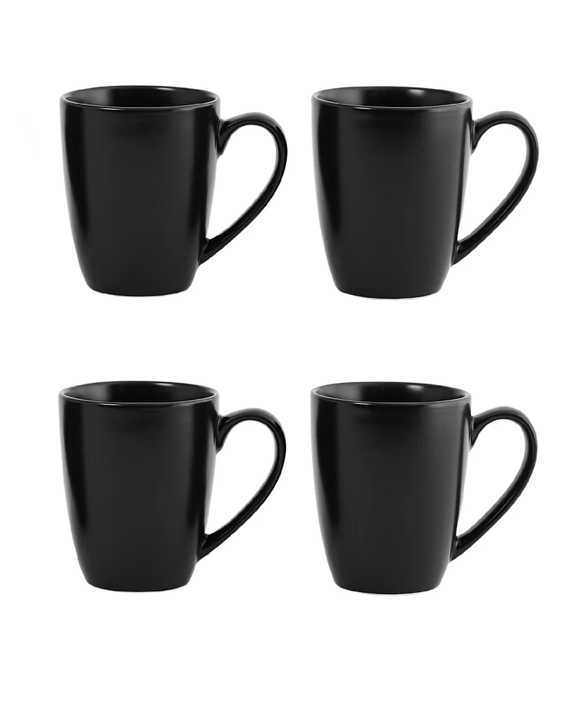 Euro Ceramica Euro Essential Mugs, Set of 4