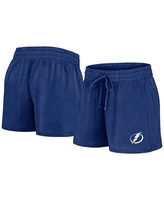 Fanatics Women's Blue Tampa Bay Lightning Start to Finish Shorts
