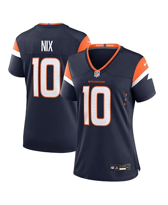Nike Women's Bo Nix Navy Denver Broncos Alternate Game Jersey