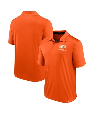 Fanatics Men's Orange Oklahoma State Cowboys Fundamental Defender Polo Shirt